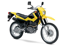 New 2017 SUZUKI DR200S CHAMPION YELLOW / SOLID BLACK The 2017 Suzuki DR200S is the affordable motorcycle that can tackle a dirt trail or be a street commuter that gets 88MPG with its reliable 199cc engine complete with push-button electric-starting, telescopic front forks, a 3.3 gallon tank, and abundant torque. This makes the DR200S is the intelligent choice for trail enthusiasts and commuters alike. With sharp, competition-like styling, bright yellow or black bodywork with distinctive graphics, and a reasonable 33.3 inch seat height, this 278 pound cycle delivers the agile maneuverability and fun Suzuki is known for.